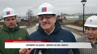 New El Ovejero street construction reaches 70% completion