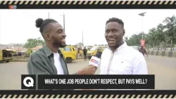 Какая работа вызывает неуважение, но при этом хорошо оплачивается? - Опрос общественного мнения Какая работа вызывает неуважение, но при этом хорошо оплачивается? - Опрос общественного мнения