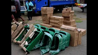 SCHOOL RECIEVES DESK