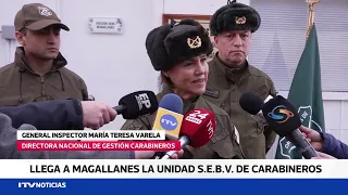 Carabineros inaugurates the first S.E.B.V. section in Magallanes to strengthen regional security