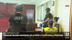 Caso Democracia Viva: mantienen en prisión a Carlos Contreras y Daniel Andrade