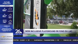 Fond du Lac Big Brothers Big Sisters builds first of its kind sensory playground