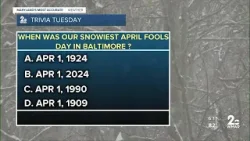 Викторина по вторникам: Самый снежный День дураков в Балтиморе