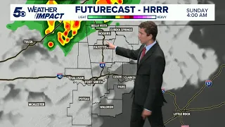 Latest Weather | Storms could clip some Sunday morning