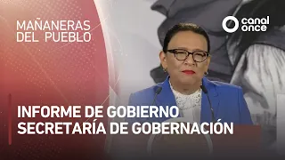 Las mañaneras del pueblo - Informe de Gobierno. Secretaría de Gobernación (03/09/2026)