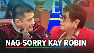 ICYMI: Pag-sorry ni Lorna Kapunan matapos ‘pagalitan’ ni Robin Padilla | ABS-CBN News