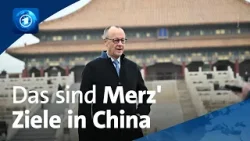Kanzler in China: Merz besucht die Verbotene Stadt
