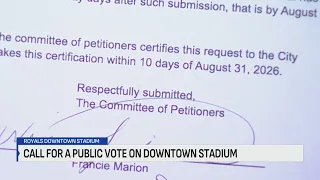 Petition pushes for public vote on Royals Stadium funding