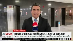 Perícia aponta supostas alterações em celular de Vorcaro após apreensão; Mario Vitor comenta