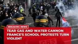 French police use tear gas as education protests escalate in Paris