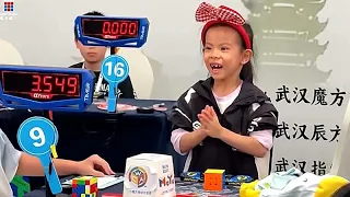 Egy hatéves kislány döntötte meg a Rubik-kocka női világrekordját