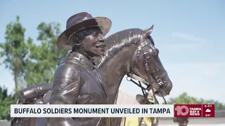 Buffalo Soldiers monument unveiled in Tampa