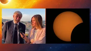 Eclipse from Terrazza Colombo, Bucci: "Great show, thanks Primocanale"