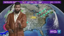 7PM Update: 50s are on the horizon, but they also come with a shot of rain