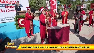 DOST KERVANI -DARENDE KARAKUCAK VE KÜLTÜR FESTİVALİ 1. GÜNÜ- 08 09 2026