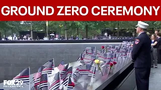 9/11 anniversary: Thousands gather at Ground Zero in Manhattan
