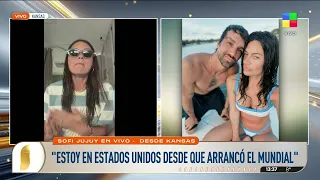 🗣️ SOFI JUJUY DESDE KANSAS: "ALQUILÉ UNA CASA RODANTE PARA PASAR EL MUNDIAL"