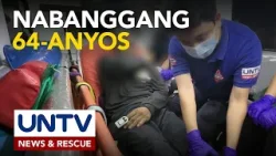64-anyos na tricycle driver, na hit-and-run ng isang Sedan; UNTV News and Rescue, sumaklolo