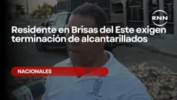 Residents of Brisas del Este demand completion of sewer work