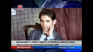 Barquisimeto rinde tributo a Federico García Lorca con la celebración del festival Cervantes 2026