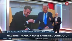 ? ALERTA OCCIDENTAL | Trump cuestiona liderazgo de Macron tras negativa de Francia #26Global