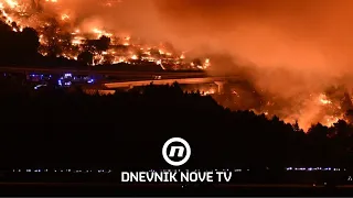 Jedan od najtežih požara u povijesti Hrvatske: Omiš pod opsadom vatre | Dnevnik Nove TV