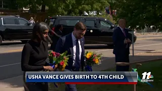 Vice President Vance and second lady welcome fourth child