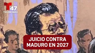 Trial against Maduro and his wife begins June 1, 2027