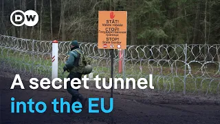 Latvia investigates new underground route from Belarus | DW News