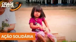 Students donate toys to Indigenous children in Mirante da Serra