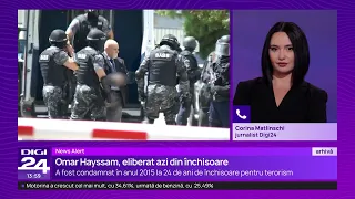 Omar Hayssam, cel mai mediatizat terorist din istoria recentă a României, eliberat din închisoare