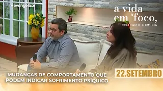 Behavioral changes that may indicate psychological distress | 09/26/22 | Life in Focus