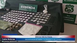 27 AGO 2026 Carabineros detiene a tres personas por drogas y porte de arma en Algarrobo