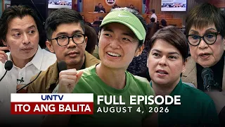 UNTV: Ito Ang Balita | August 4, 2026