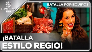 THE BBQ BATTLE IS ON IN THE TEAM CHALLENGE! | MASTERCHEF 24/7