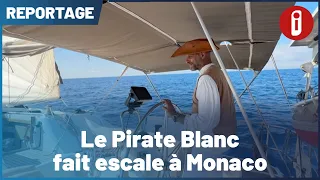 The White Pirate makes a port call in Monaco