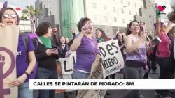 Dos rutas en el 8M en Guadalajara