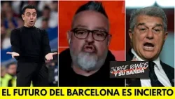BARCELONA Y XAVI NO SABEN QUÉ HACER. ¿Se debe quedar o irse en junio? | Jorge Ramos y Su Banda
