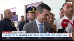 Encuentro en Panamá: Kast se reúne con el presidente de Bolivia