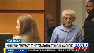 76-year-old Mobile man sentenced to 20 years for 2025 Fourth of July shooting