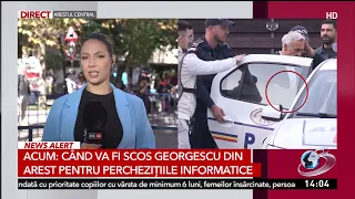 Searches in the Georgescu case, Rusen was at DIICOT