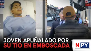 Young man stabbed by his uncle in Emboscada