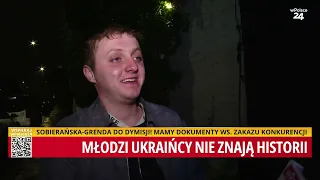 Młodzi Ukraińcy nie znają historii. WIADOMOŚCI FLASH