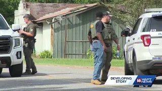 'Armed and dangerous' suspect wanted after shootout with deputies