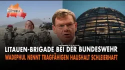 Bundeswehr: Wadephul nennt tragfähigen Haushalt schleierhaft