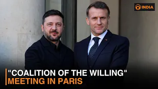 "Coalition of the Willing" meeting in Paris: Macron meets Zelenskyy ahead of the meeting