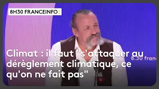 Climate change, agriculture, the presidential election... Benoît Biteau's "8:30 franceinfo"