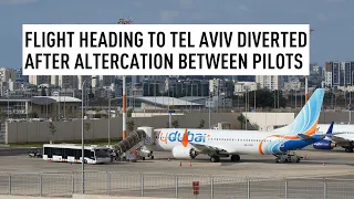 Flight heading to Tel Aviv diverted after altercation between pilots