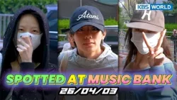 [4K] (Spotted at Music Bank) Kep1er, KANGMIN, YUNA (ITZY), and more! 뮤직뱅크 출근길 260403 | KBS WORLD TV