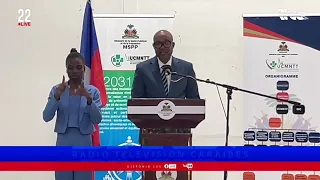 Address by the Minister of Health, Dr. Sinal Bertrand, during the launch of the strategic plan